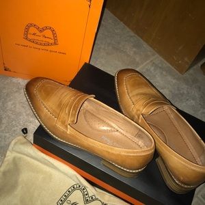 Brand new leather Mona Flying Penny Loafers